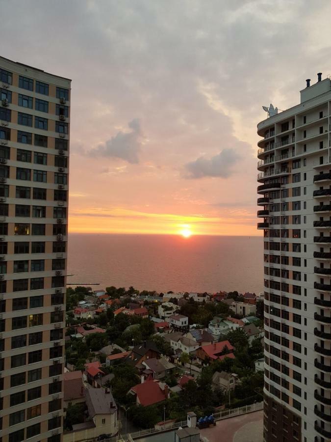 Панорамный Вид На Море Odessa Exterior foto
